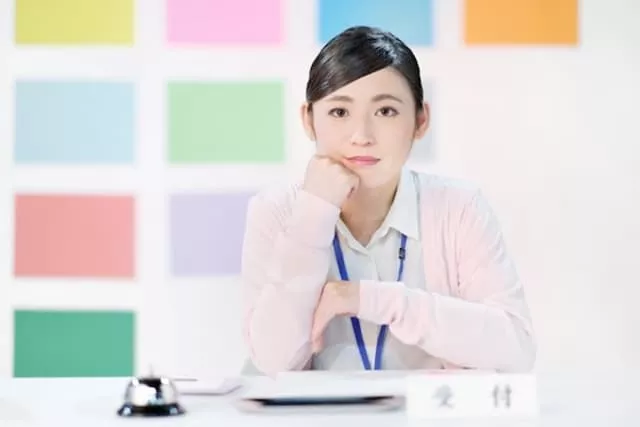 医療事務の資格を持っている女性