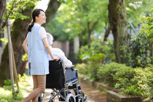 介護職員とお出かけ
